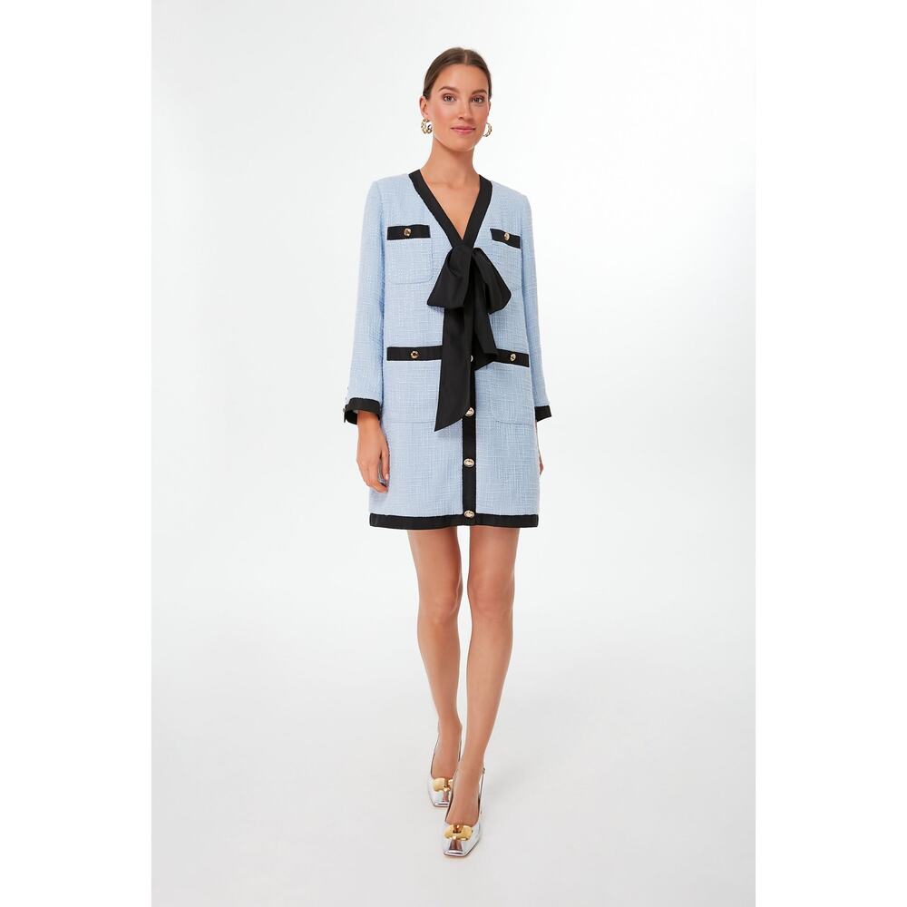 Tuckernuck Blue and Black Mini Dress